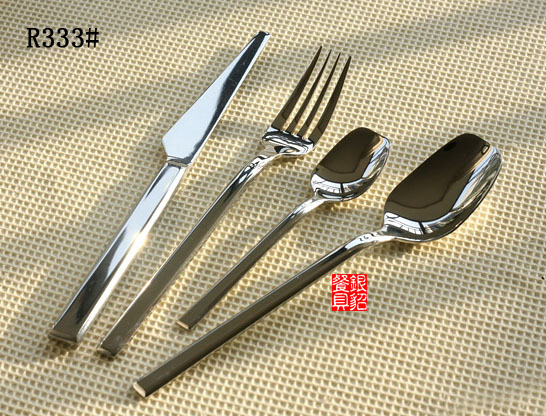 供应香榭咖啡餐厅Yayoda系列不锈钢餐具 不锈钢长柄调味勺