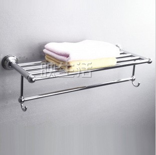 艾莎浴室浴巾架毛巾架毛巾杆不锈钢浴巾架卫浴挂件
