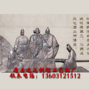 专业浮雕公司打造铜浮雕