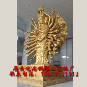 知名佛像厂打造藏族佛像