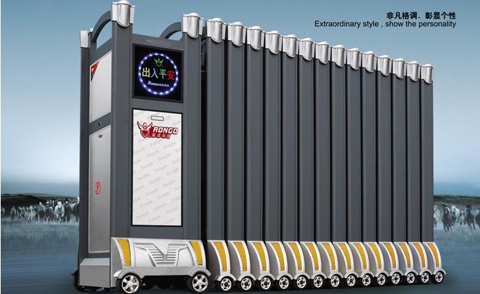 湖州电动门，湖州伸缩门，湖州电动伸缩门