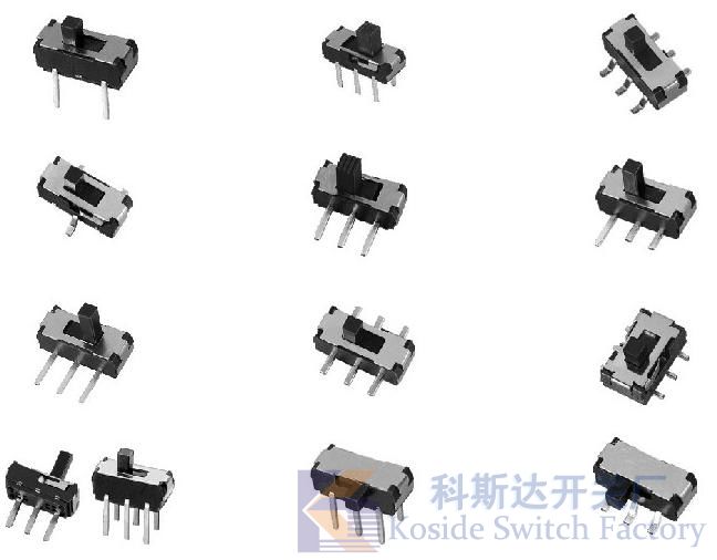 贴片拨动开关尺寸图.贴片拨动开关规格图.贴片拨动开关规格书
