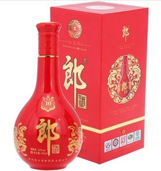 53度郎酒 10年陈酿红花郎