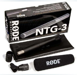 RODE NTG-3采访话筒/挑杆话筒/摄像机话筒/拍片话筒