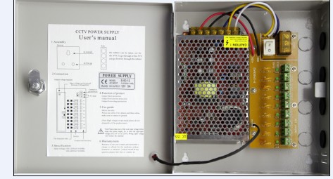 东达华监控电源箱9路输出60W12V5A厂家直销两年保修