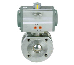 气动衬氟旋塞阀